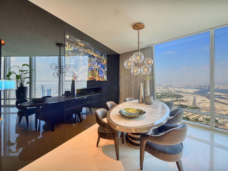 Redisigned apartment in Burj Khalifa.jpg