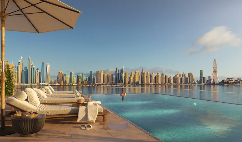 Six Senes Residences The Palm, Dubai - Penthouse Pool.jpg